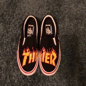 Vans Thrasher slip on’s